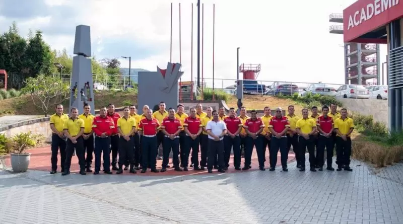 CUERPO DE BOMBEROS MUNICIPALES DE GUATEMALA  ASISTE A COSTA RICA AL CURSO MOVE