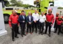 Entrega del terreno para la construcción de la Estación 14 de Bomberos Municipales de la ciudad de Guatemala zona 6