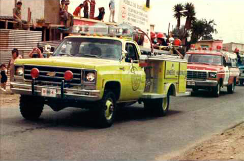 Imagen del archivo histórico de Bomberos Municipales